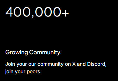 400000 community members